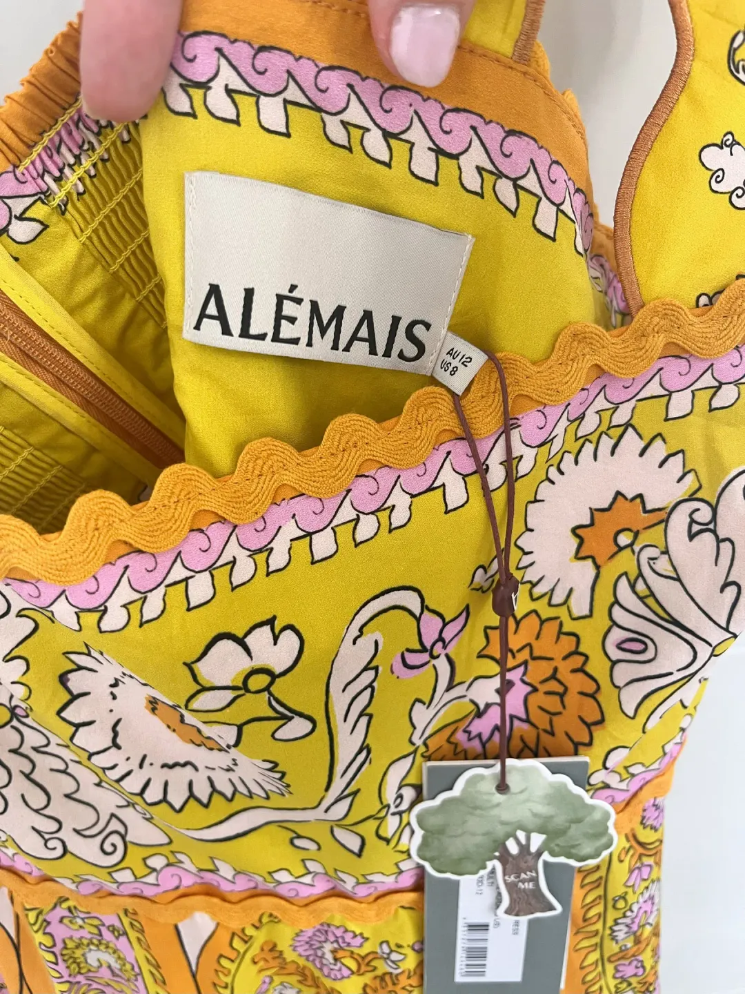 Alemais Diana Summer Dress Multi Size 12 for rent on The Volte - main image