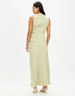 Third Form Drawn Deep Tank Maxi Dress Sage Size 8 for rent on The Volte - image 3