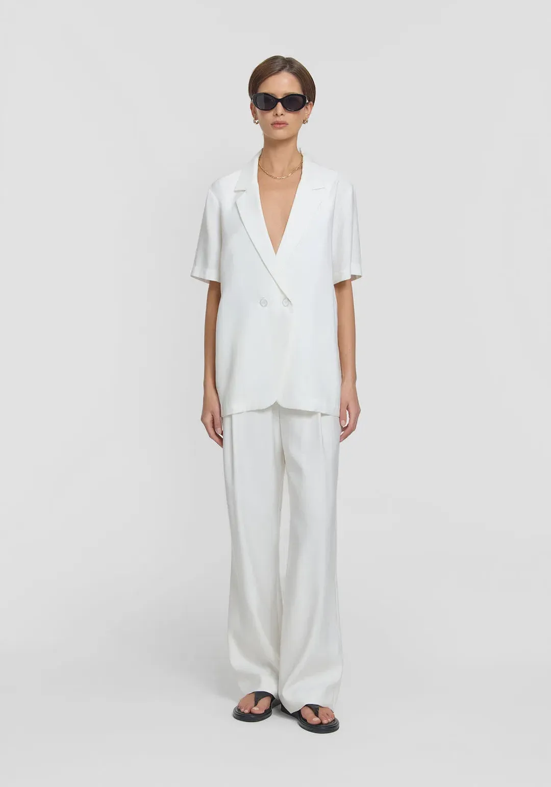Viktoria & Woods Hepburn Shirt White Size 12 for rent on The Volte - main image