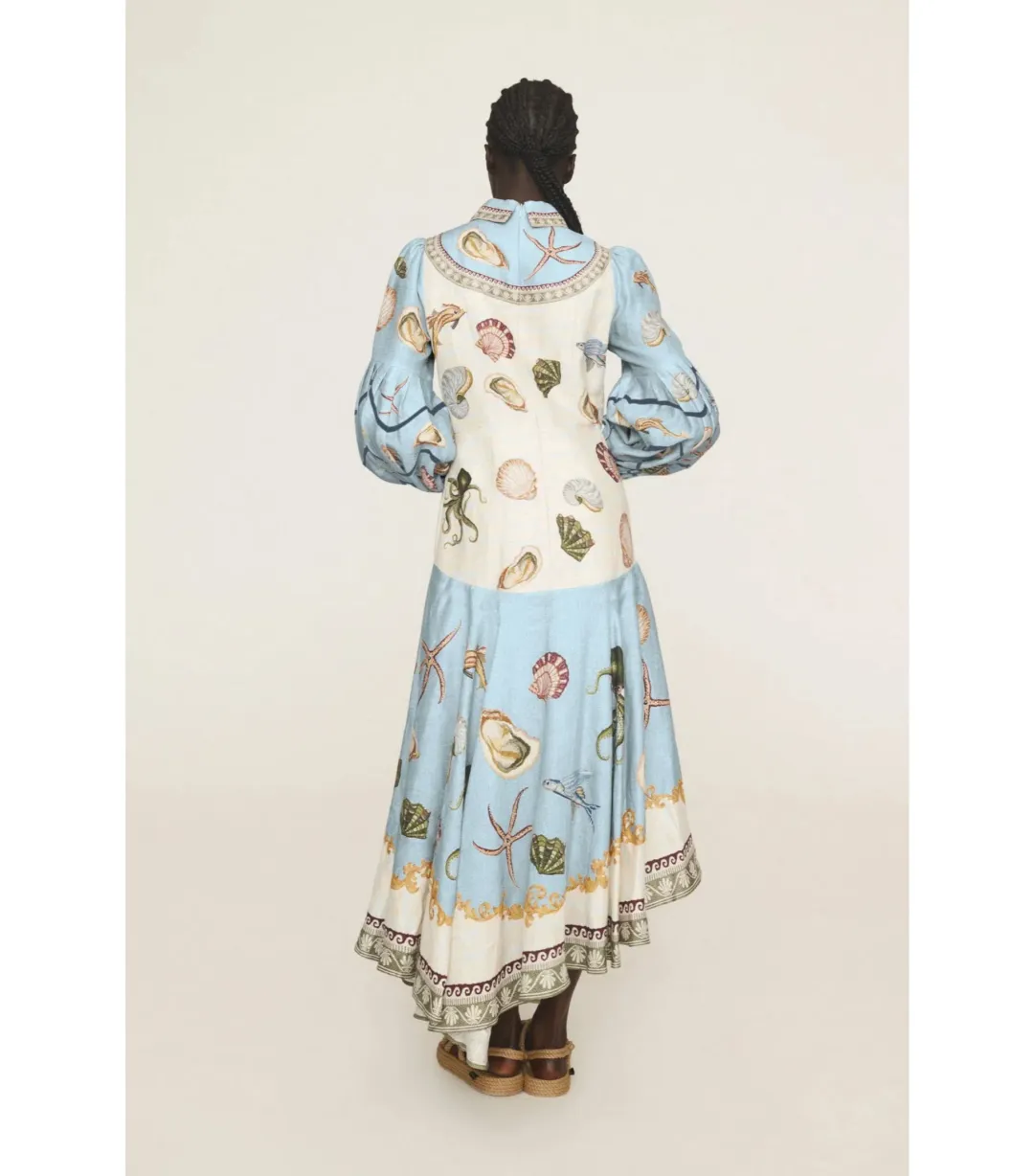 Alemais Bath House Shirtdress Multi Size AU 10 for rent on The Volte - main image