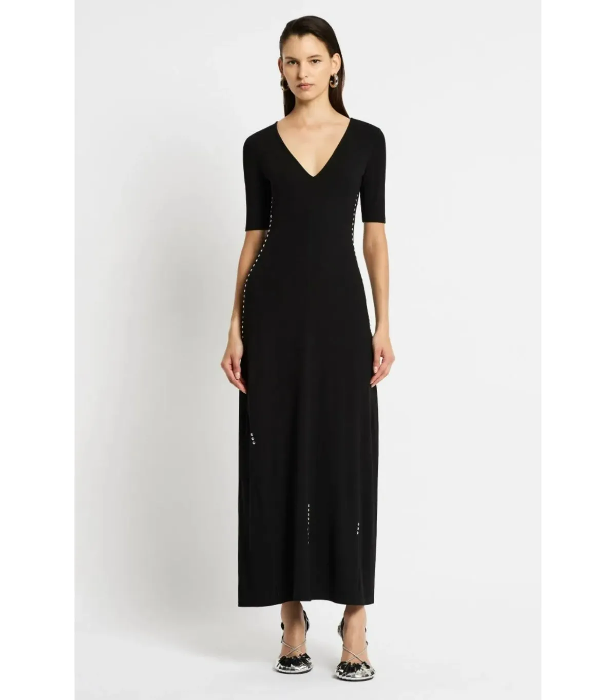 Sass and Bide Symphony Tee Dress Black Size S / AU 8 for rent on The Volte - main image