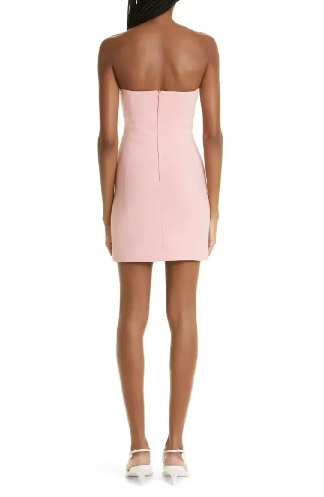Bec & Bridge Karina Strapless Split Dress Guava Size AU 6 for rent on The Volte - main image