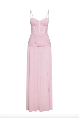 Manning Cartell Double Time Pleat Dress Hydrangea Pink Size 6  for rent on The Volte - image 1