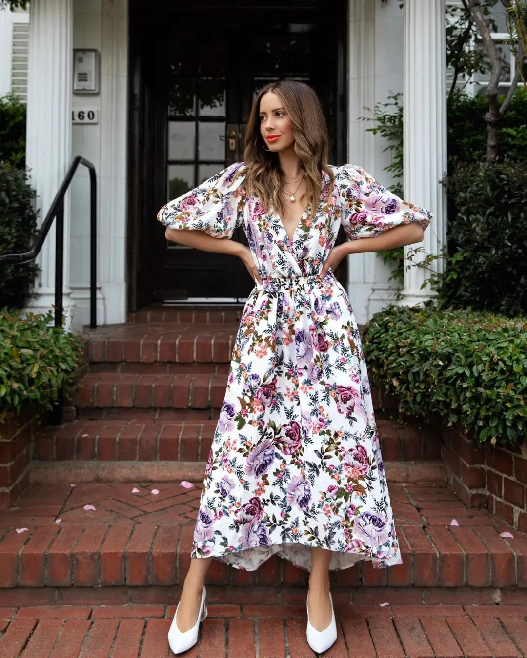Sheike Lilac Blooms Floral Maxi Dress Size AU 12 for rent on The Volte - main image