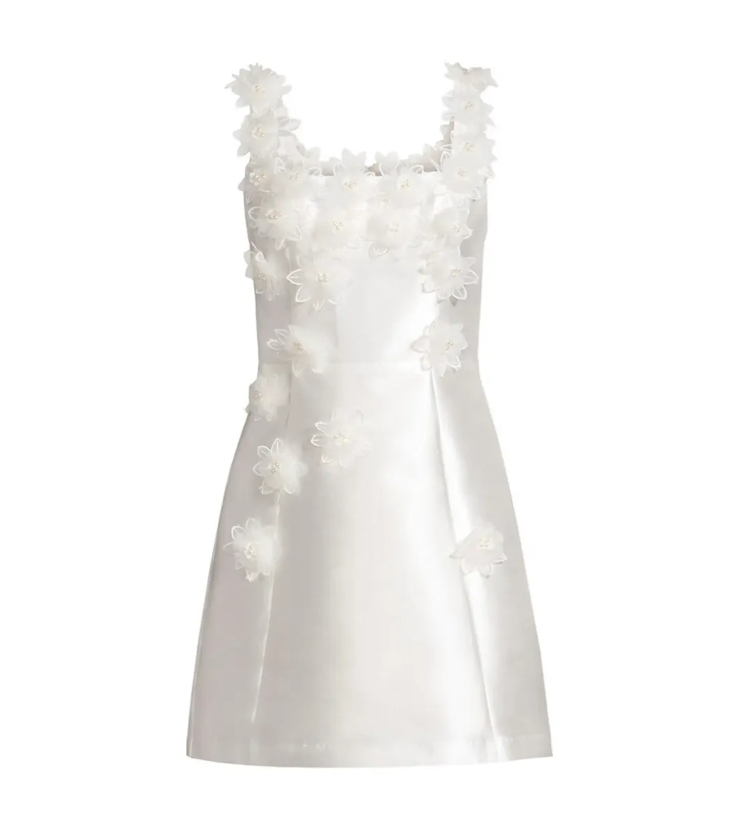 Elliatt Elder Floral Decal Applique White Size S / AU 8 for rent on The Volte - main image