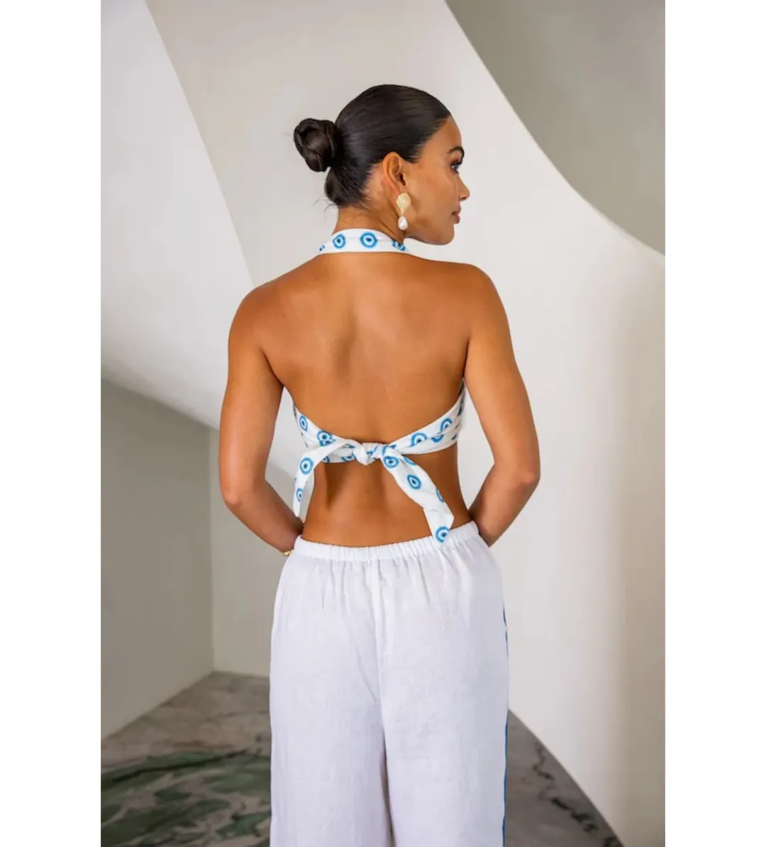 Sneaky Link Evil Eye Set White Size Small / Au Size 8 for rent on The Volte - main image