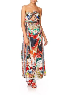 Camilla Geisha Girl Round Neck Kaftan One Size for rent on The Volte - image 9