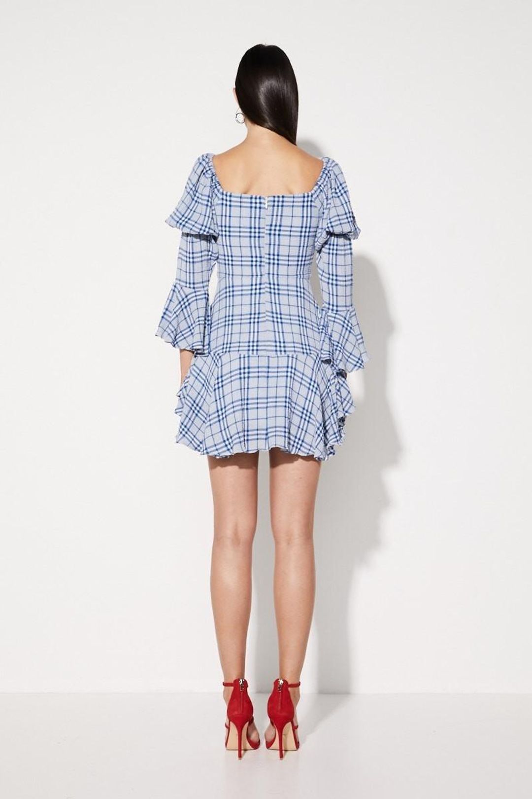 Mossman Crossing Paths Blue Dress 8 for rent on The Volte - main image
