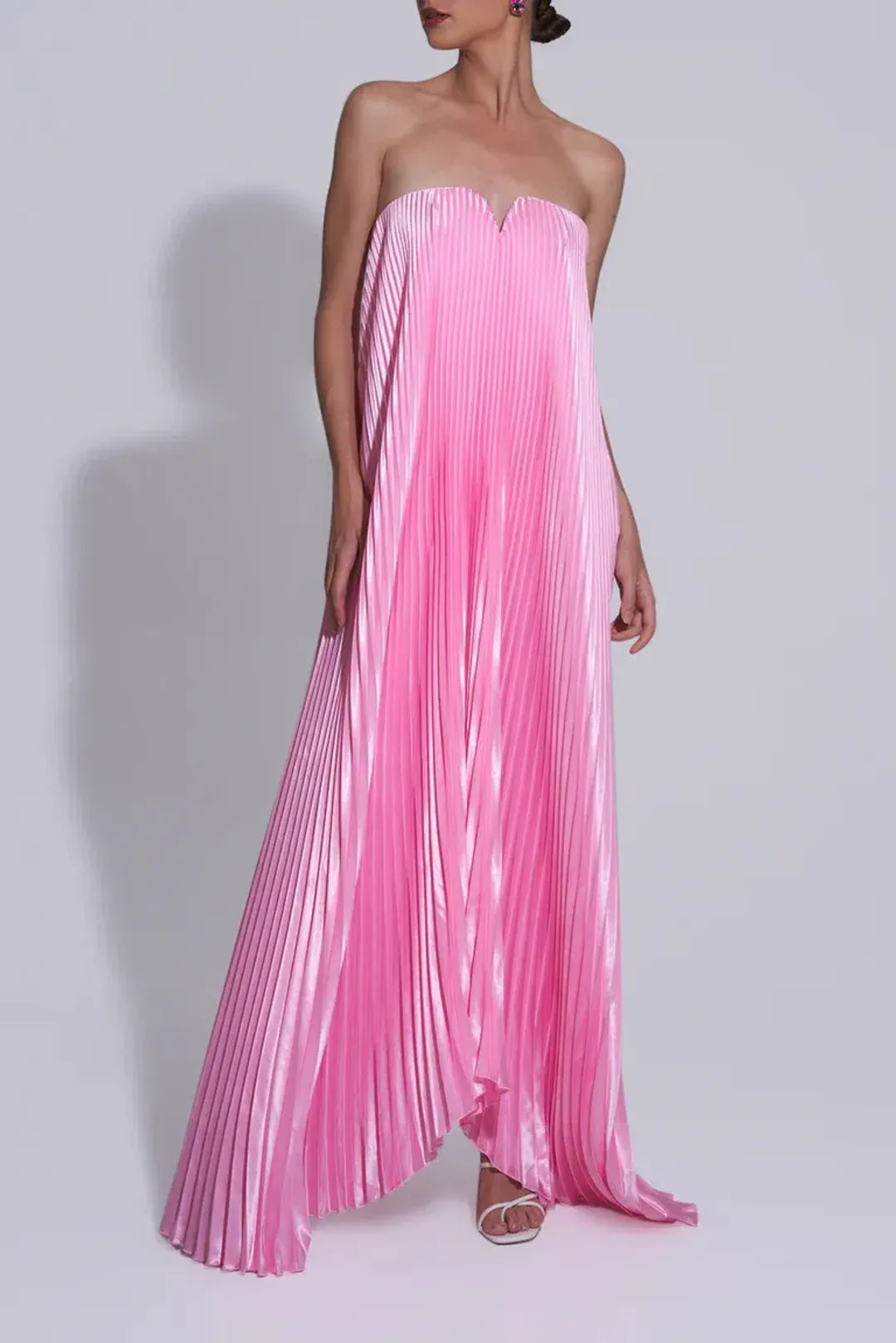 L'Idee Black Tie Gown Pink Valentine Size AU 8 for rent on The Volte - main image