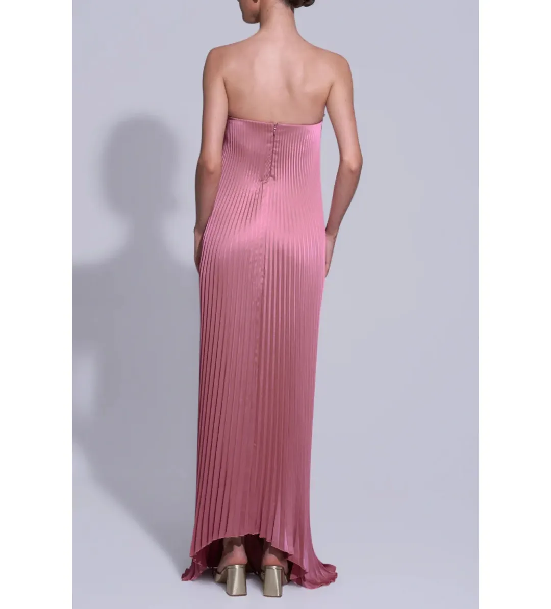 L'Idee Black Tie Gown Dusty Rose Size AU 10 for rent on The Volte - main image