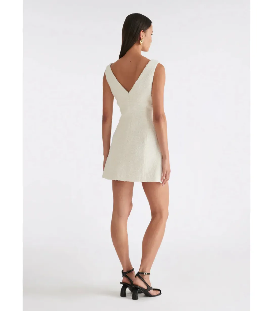 Anna Quan Bella Mini Dress Porcelain Size 10 for rent on The Volte - main image