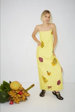 Alemais Diamond Dancer Midi Dress Print Size 12  for rent on The Volte - image 2