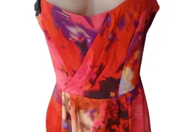 Cue in the City Colourful Summer Dress AU 12 for rent on The Volte - image 3
