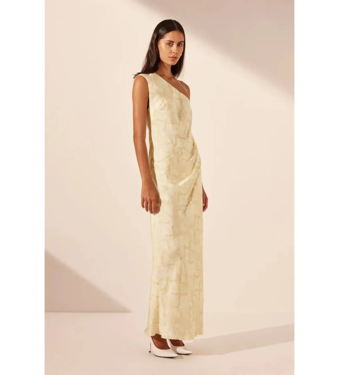 Shona Joy Medina Side Split Maxi Dress Medina Size 8 for rent on The Volte - main image