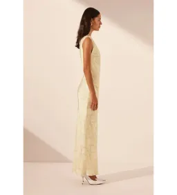 Shona Joy Medina Side Split Maxi Dress Medina Size 8 for rent on The Volte - image 3