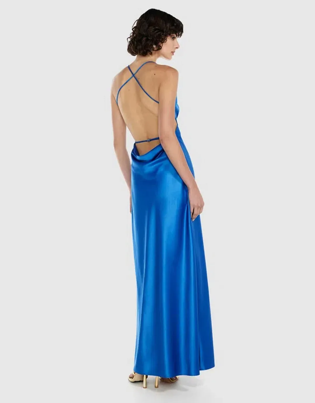 Manning Cartell Saturation Point Slip Dress Blue Size 10 for rent on The Volte - main image