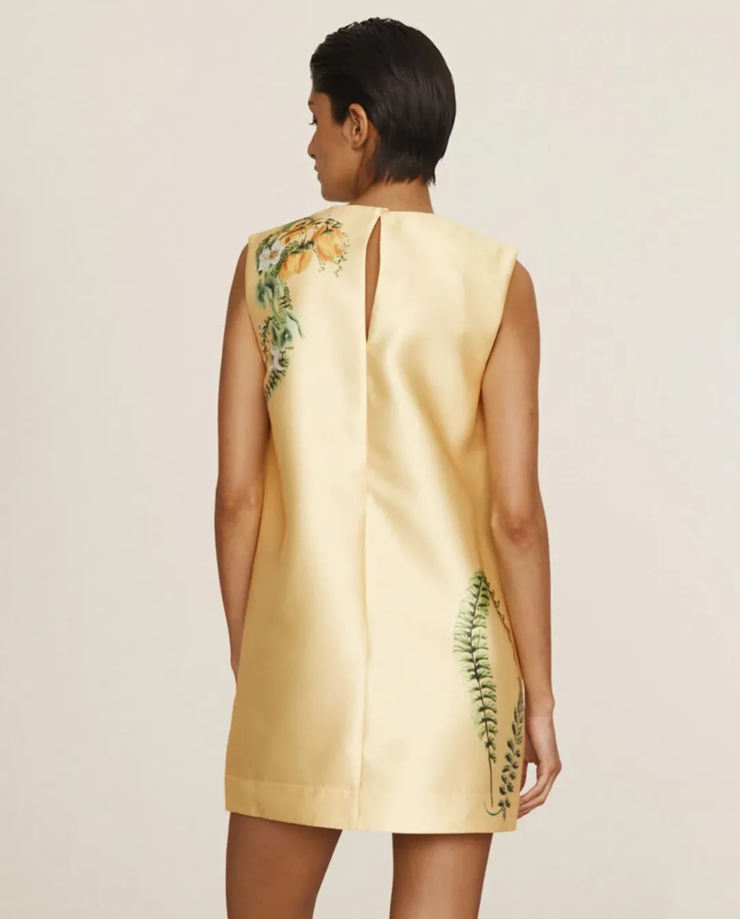 Alemais Sol Mini Dress Lemon Size 10  for rent on The Volte - main image