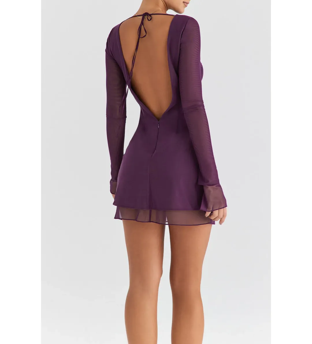 Mistress rocks Shadow Open Back Mini Dress AU 8 for rent on The Volte - main image