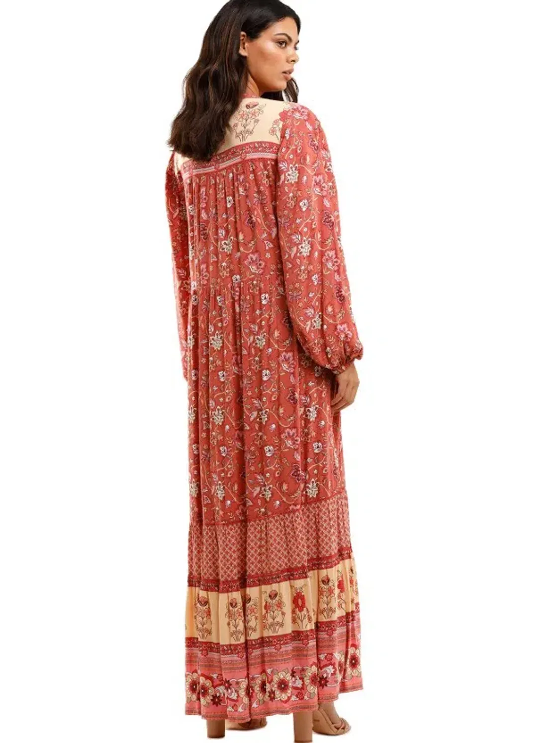 Spell The Gypsy Portobello Road Maxi Dress Red Size 14 for rent on The Volte - main image
