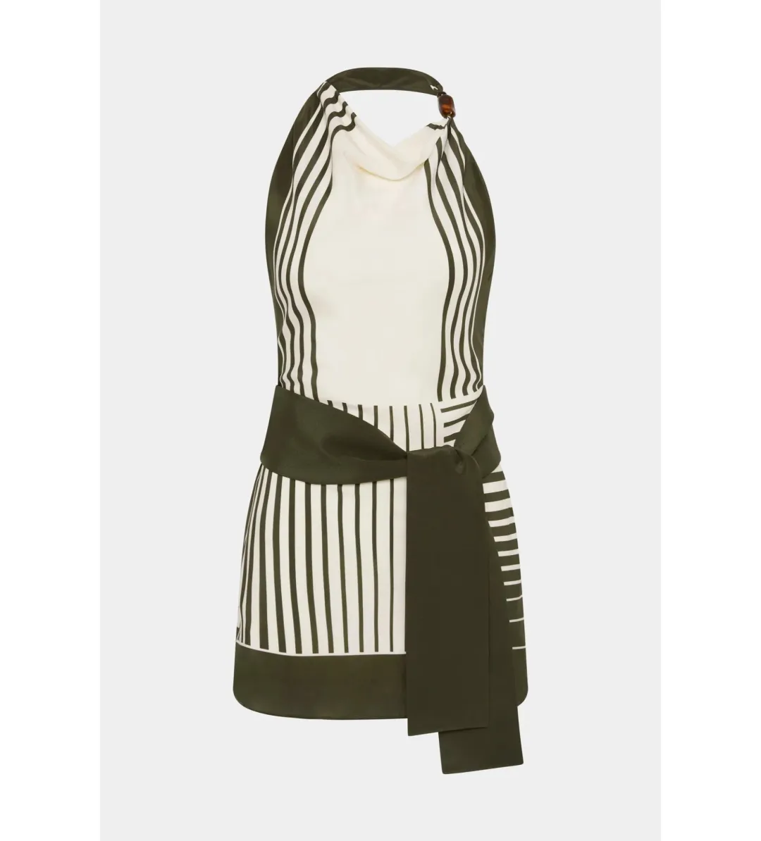 Sir The Label Leilana Mini Dress Garden Stripe Size AU 8 for rent on The Volte - main image