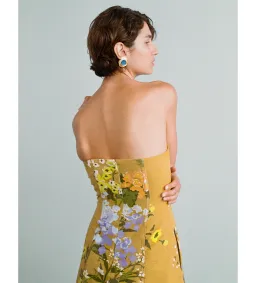 Lovaan Studios Phillipa Midi Dress Meadow Floral Size 10  for rent on The Volte - image 3