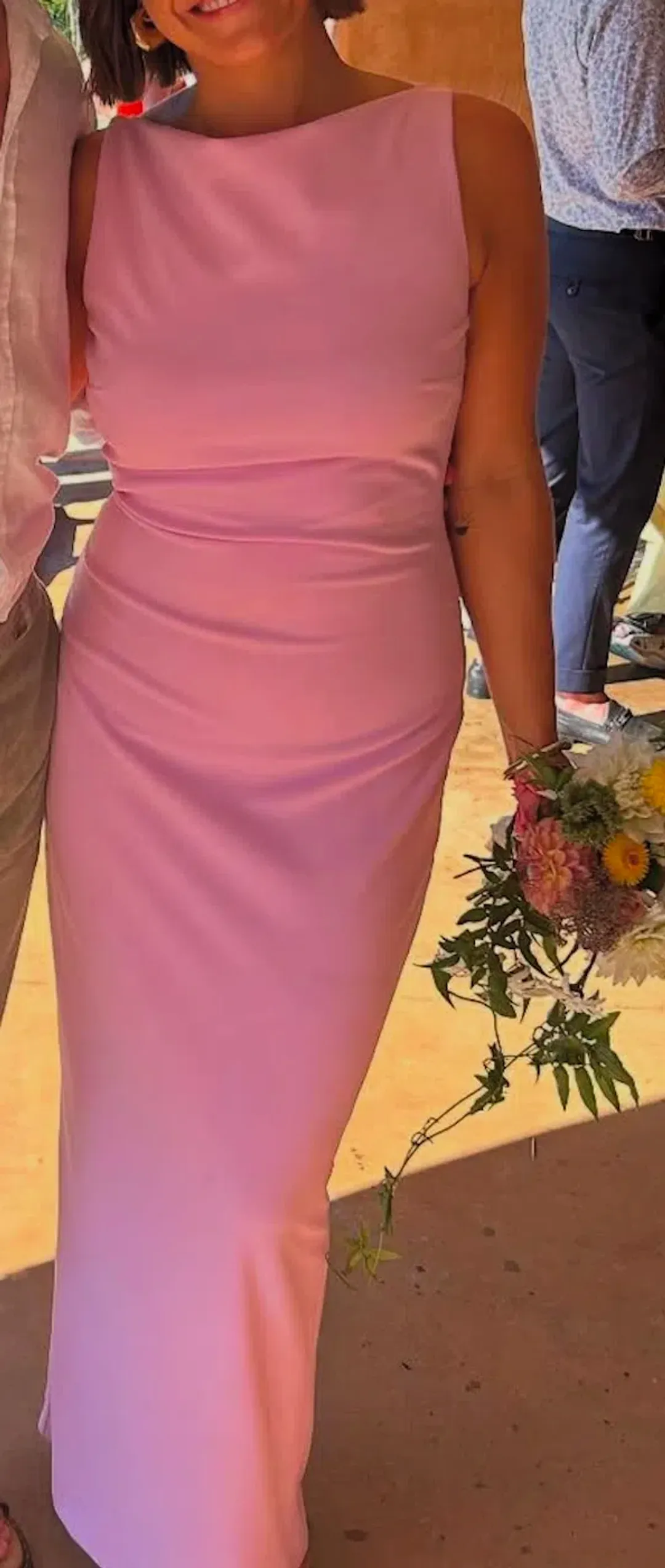 Effie Kats Verona Gown Pink Size AU 10 for rent on The Volte - main image