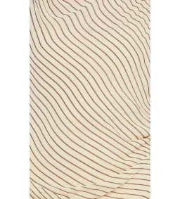 Bec and Bridge Anise Asym Mini Dress in Butter/Plum Stripe Size AU 10 for rent on The Volte - image 4