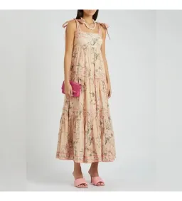 Zimmerman  Moonshine Tie-Shoulder Dress  Size AU 16 for rent on The Volte - image 3