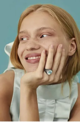 Alexa Chung Mini Blue Size AU 8 for rent on The Volte - image 4