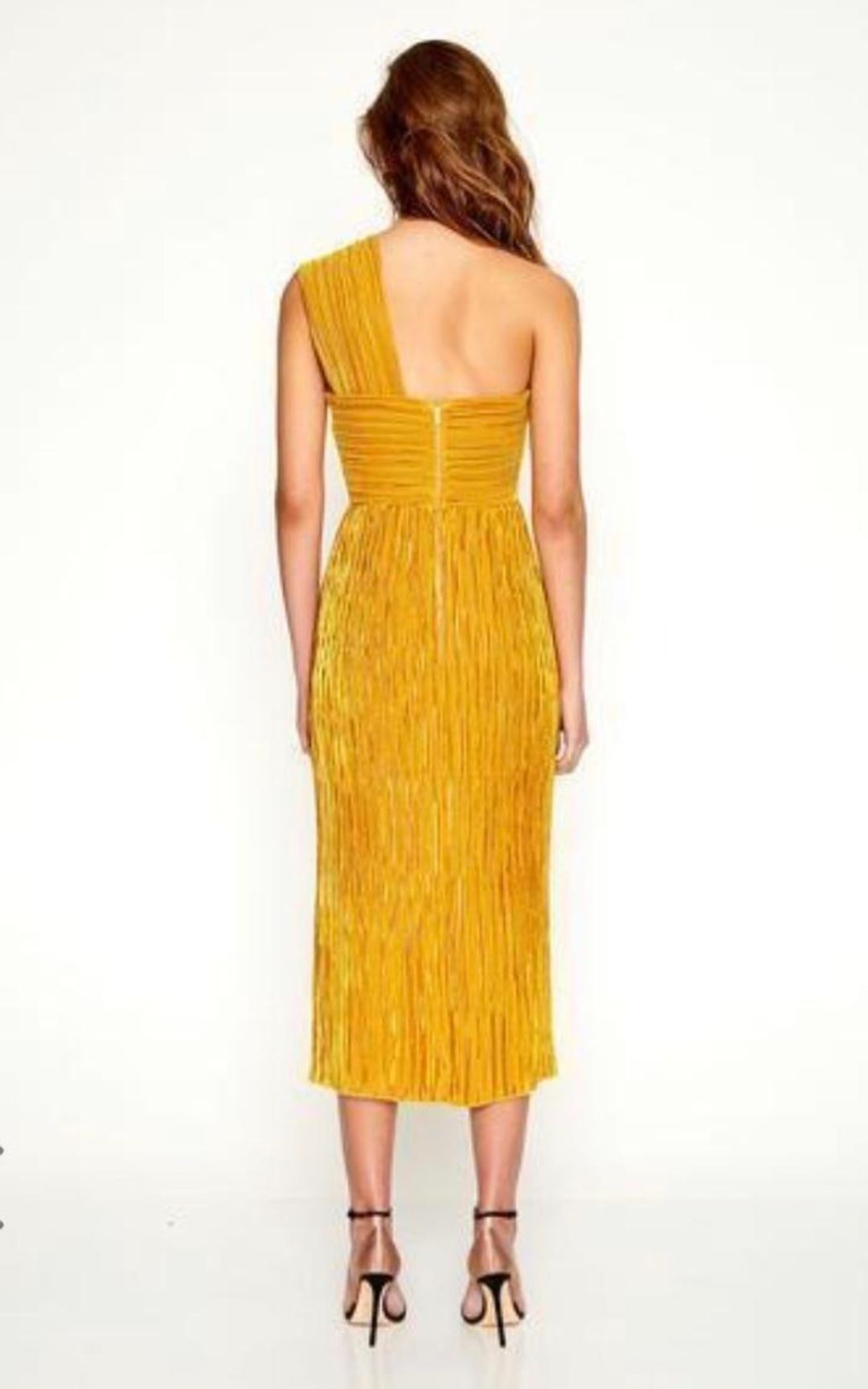 Alice McCall Power Lady Dress Yellow Size 10 for rent on The Volte - main image