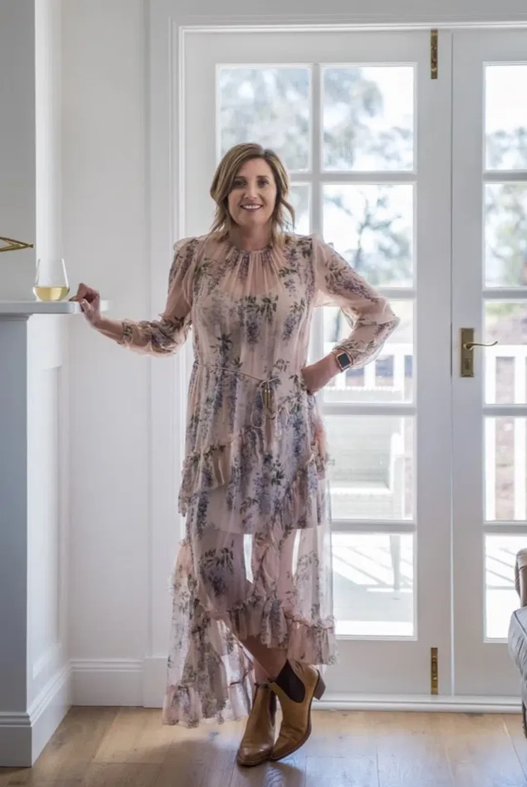 Zimmermann Folly Feathery Dress Floral Size 0/Au 8 for rent on The Volte - main image