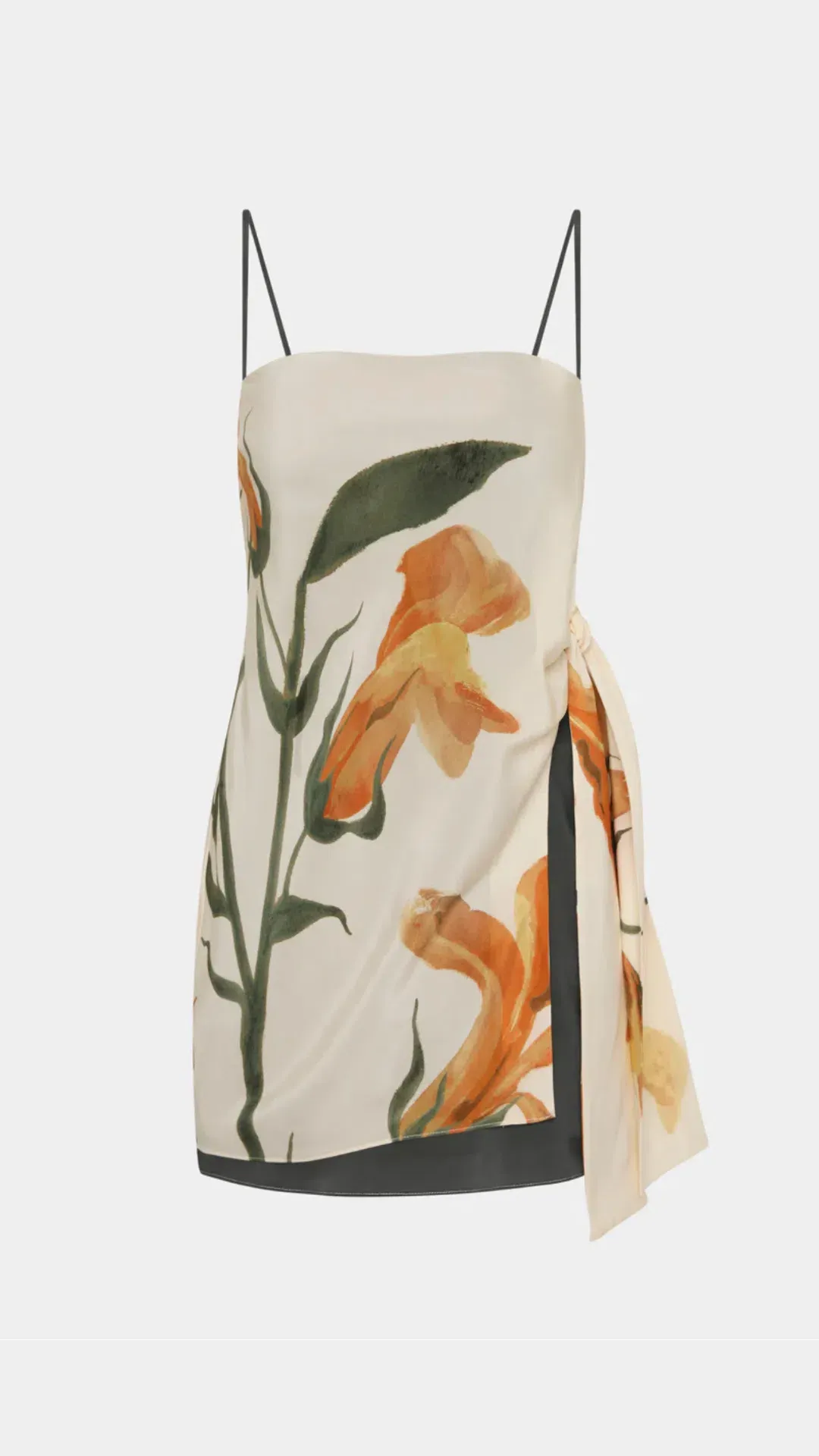 Sir The Label Constance Tie Mini Dress Size 2 / AU 10 for rent on The Volte - main image