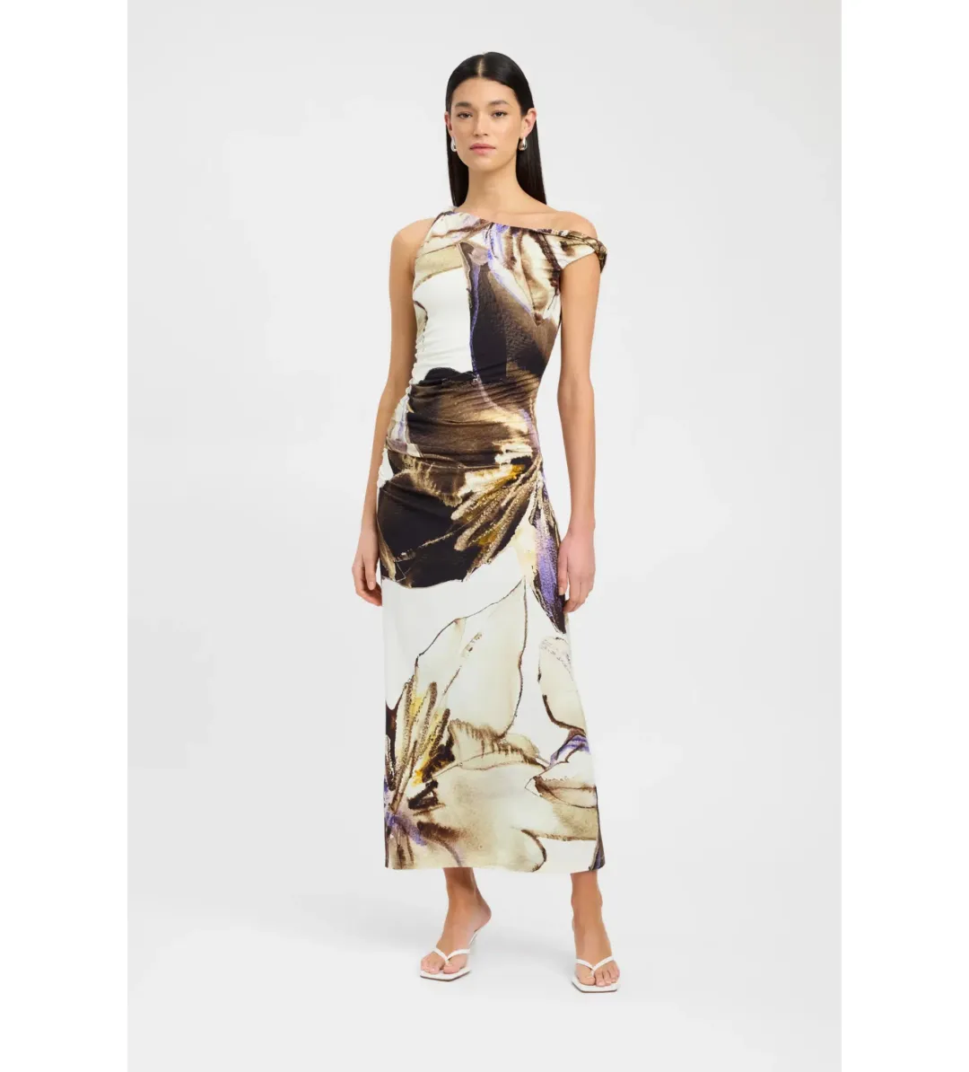 Kookai Ava Maxi Dress Print Size 10 for rent on The Volte - main image