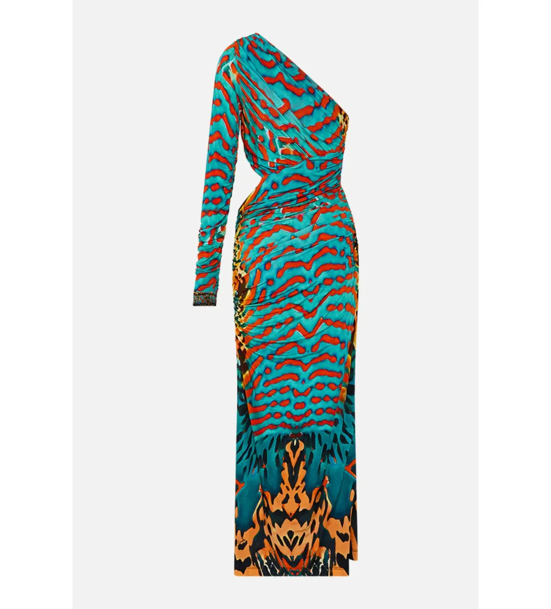 Camilla one shoulder jersey cut out dress Size AU 10 for rent on The Volte - main image