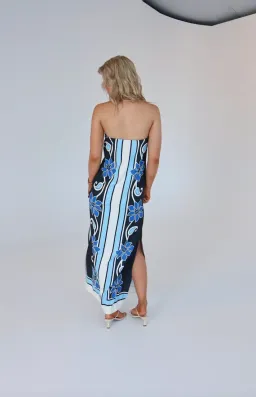 By Johnny - Azure Granada Strapless Dress Size AU 8 for rent on The Volte - image 3