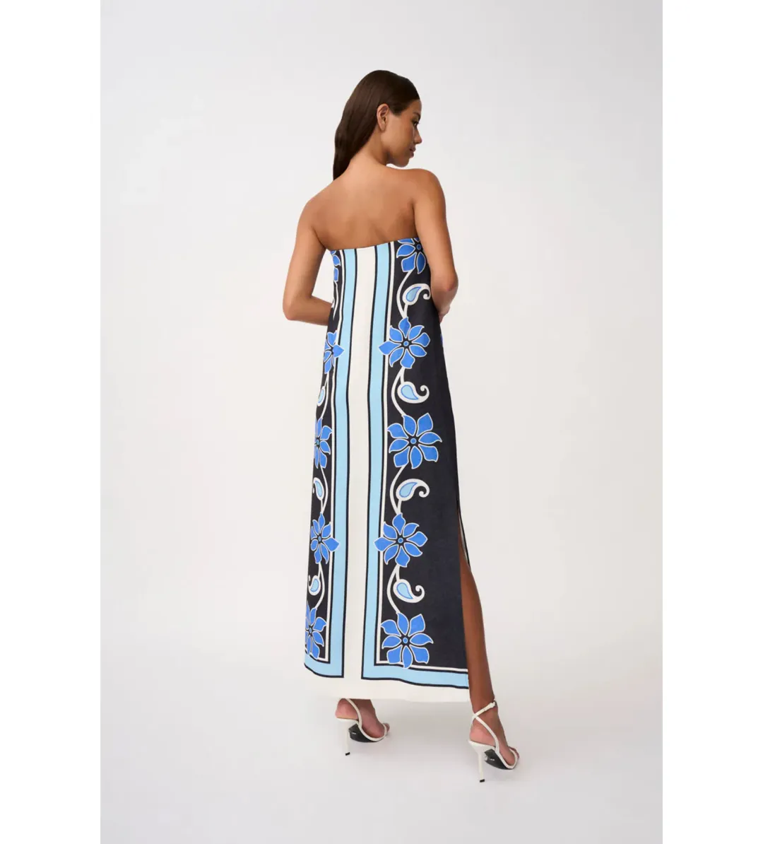 By Johnny - Azure Granada Strapless Dress Size AU 8 for rent on The Volte - main image