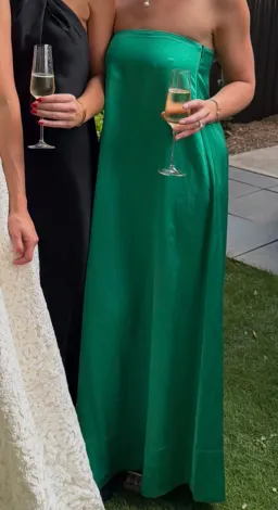 Morrison Willow Strapless Dress Green Size 0 / Size AU 6 for rent on The Volte - image 4