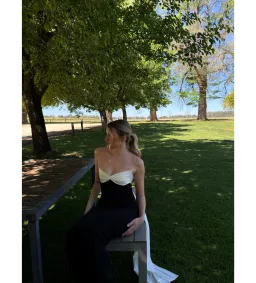 Madison Grace The Blair Dress Black Size 6 for rent on The Volte - image 5