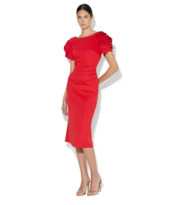 Montique Monelli Knee Length Dress Red Size 12 for rent on The Volte - image 2