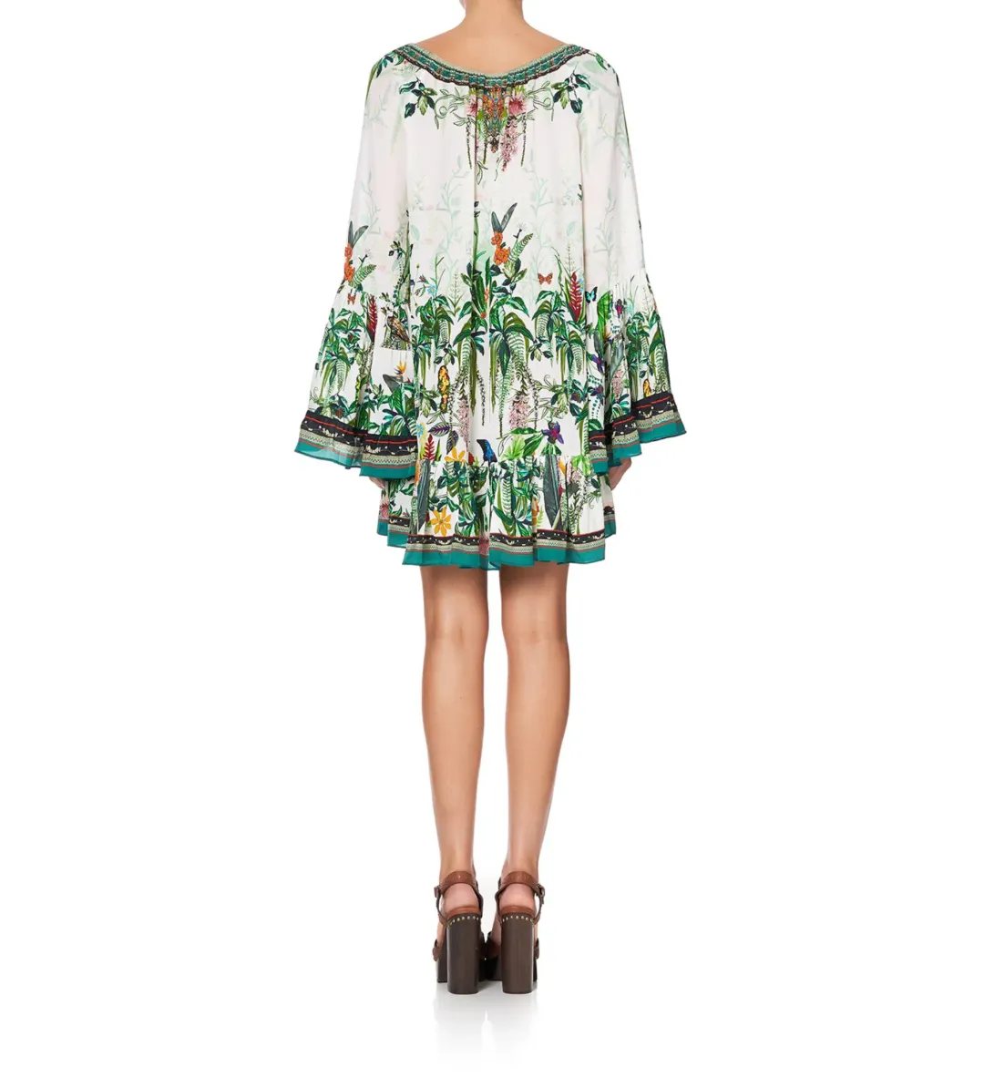 Camilla Daintree Darling A Line Frill Dress Size S / AU 10 for rent on The Volte - main image