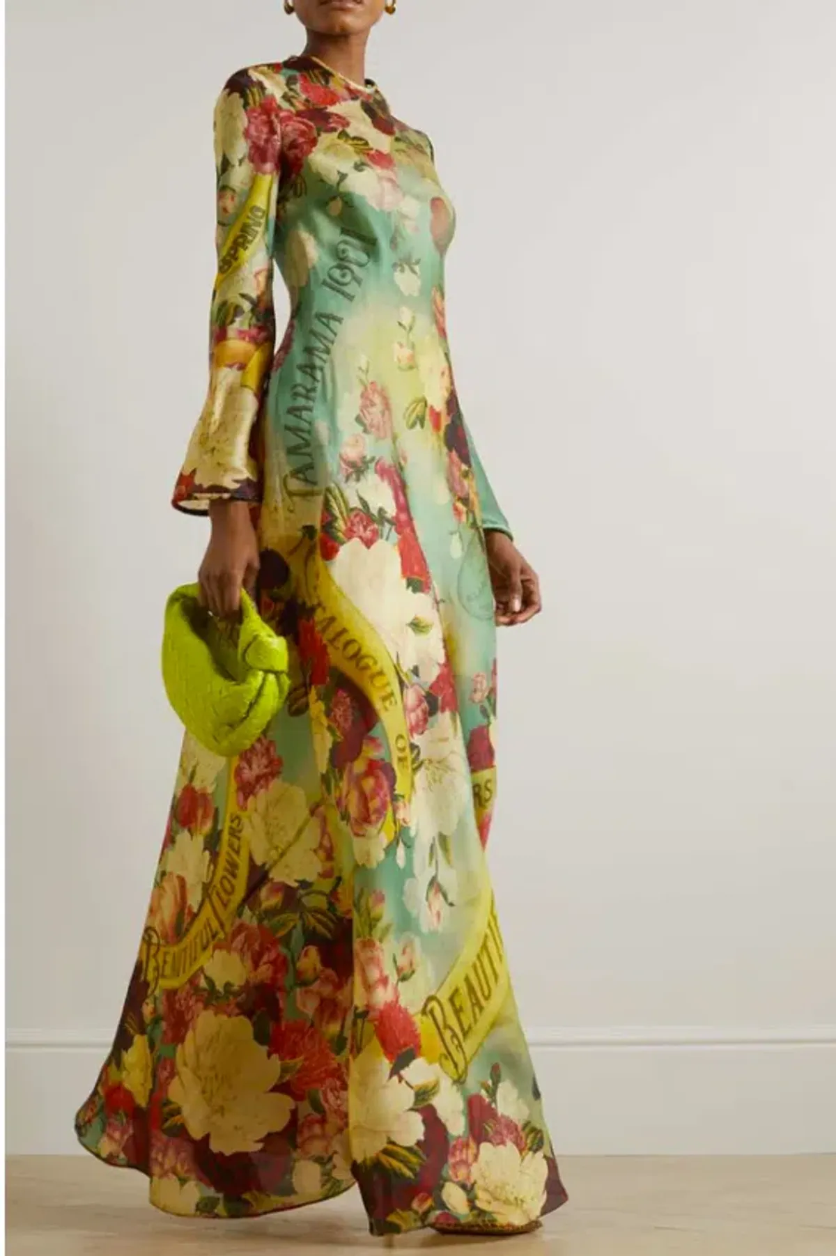 Zimmermann Wonderland Silk Bias Maxi Slip Dress Size AU 12 for rent on The Volte - main image