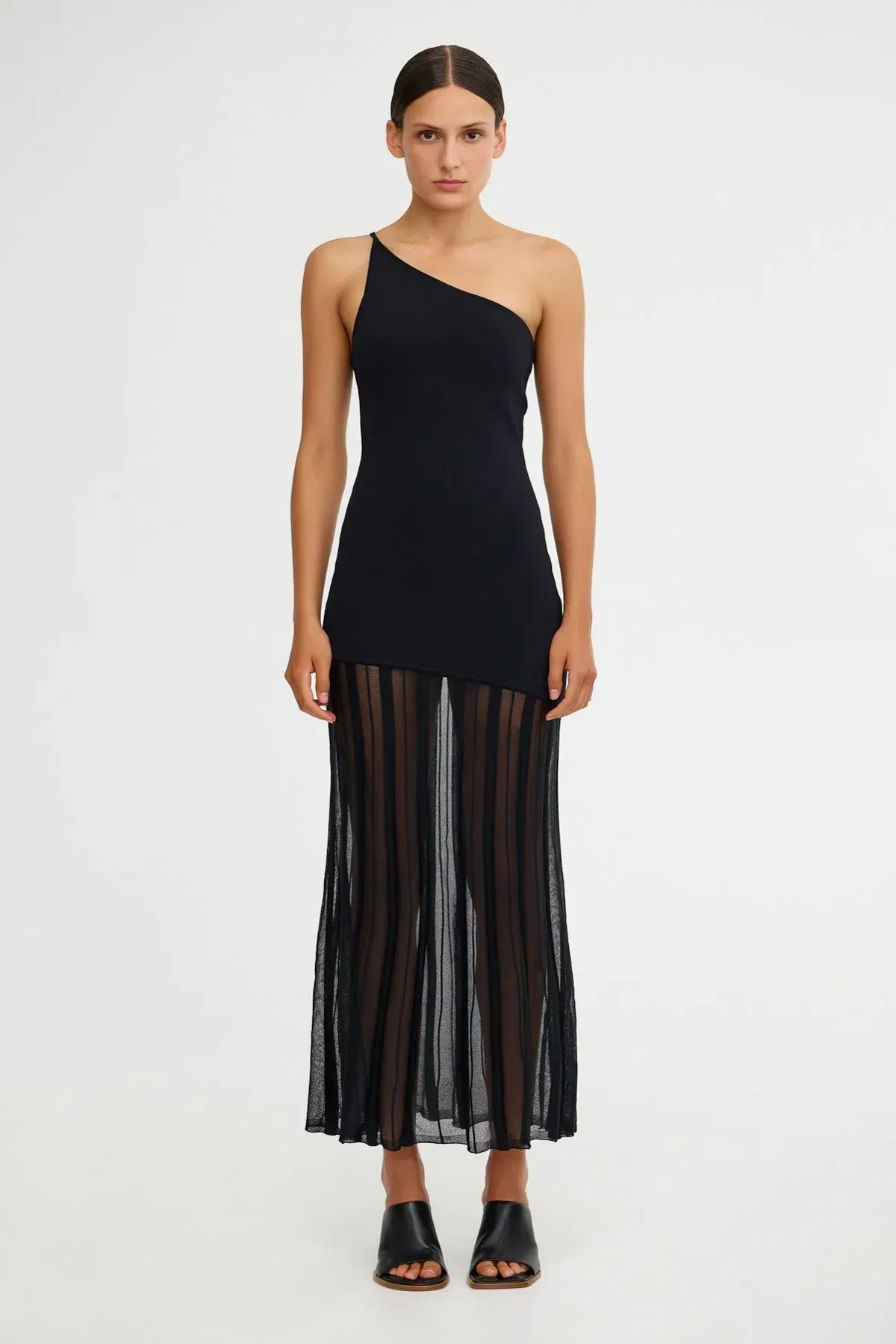 Significant Other Black Midi Arla Dress Size 8 for rent on The Volte - main image