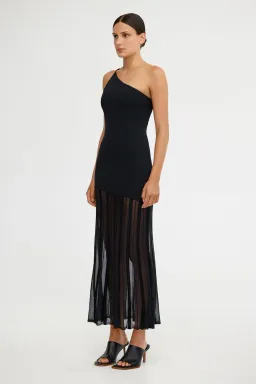 Significant Other Black Midi Arla Dress Size 8 for rent on The Volte - image 3