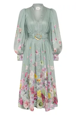 Aje Fleur Shirt Dress Mist Collage Floral Size 12 for rent on The Volte - image 6