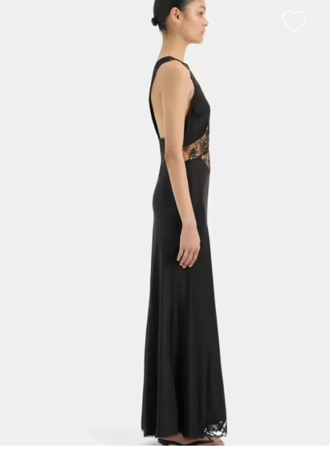 Sir The Label Aires Cut Out Gown Black Size 2/Au 10 for rent on The Volte - main image