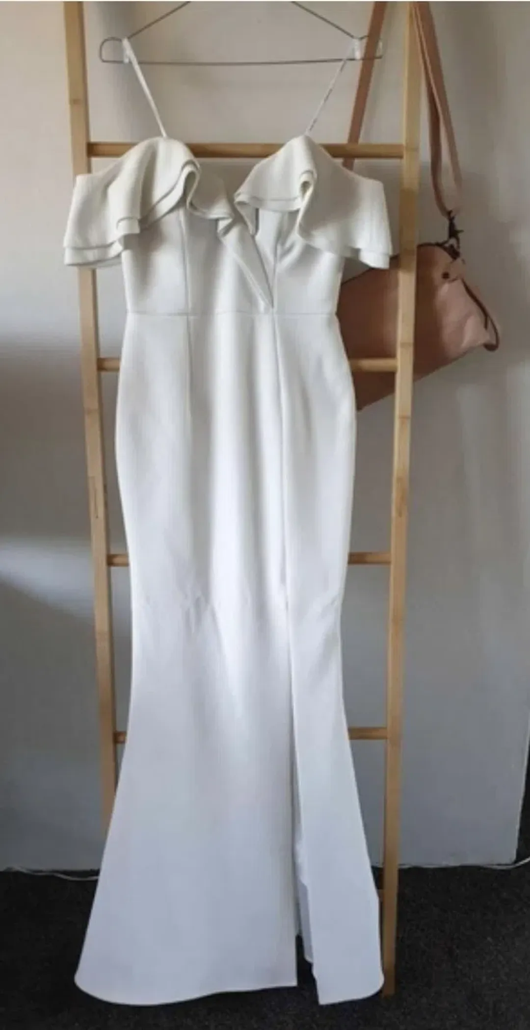 Sheike Allure Maxi Dress White Size 14 for rent on The Volte - main image