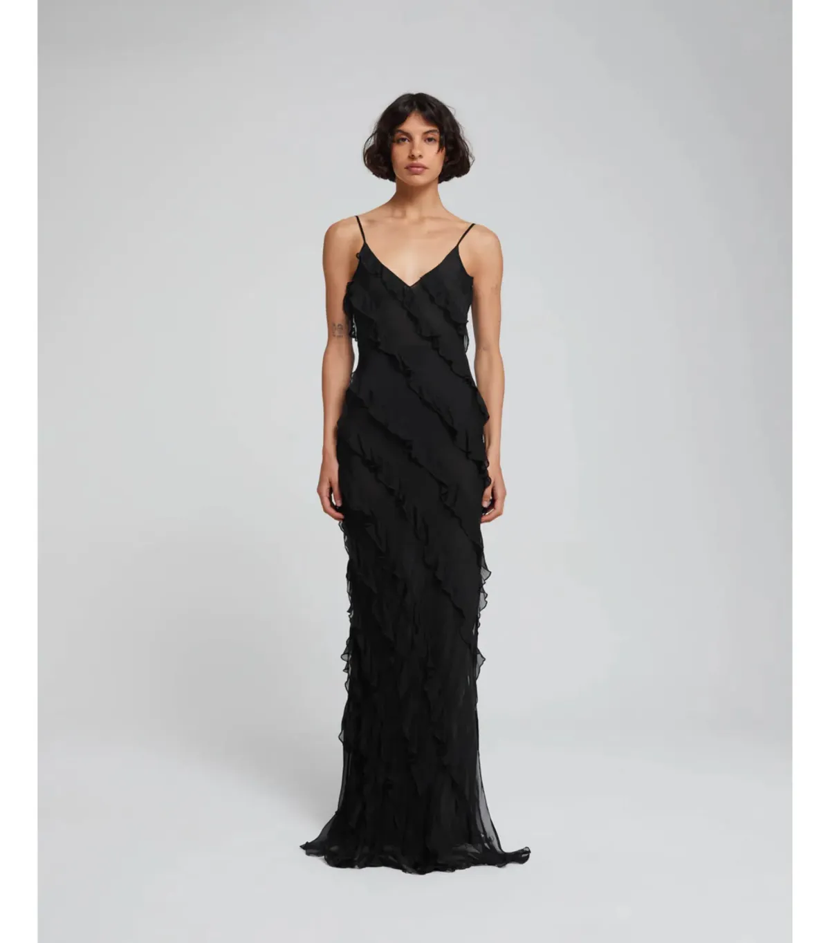 Rat & Boa Serena Dress Black Size M / AU 10 for rent on The Volte - main image
