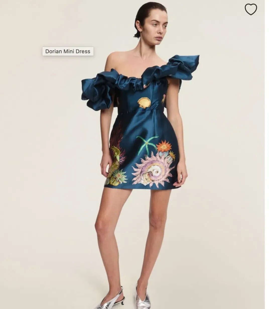 Alemais Dorian Mini Dress Size 10 for rent on The Volte - main image