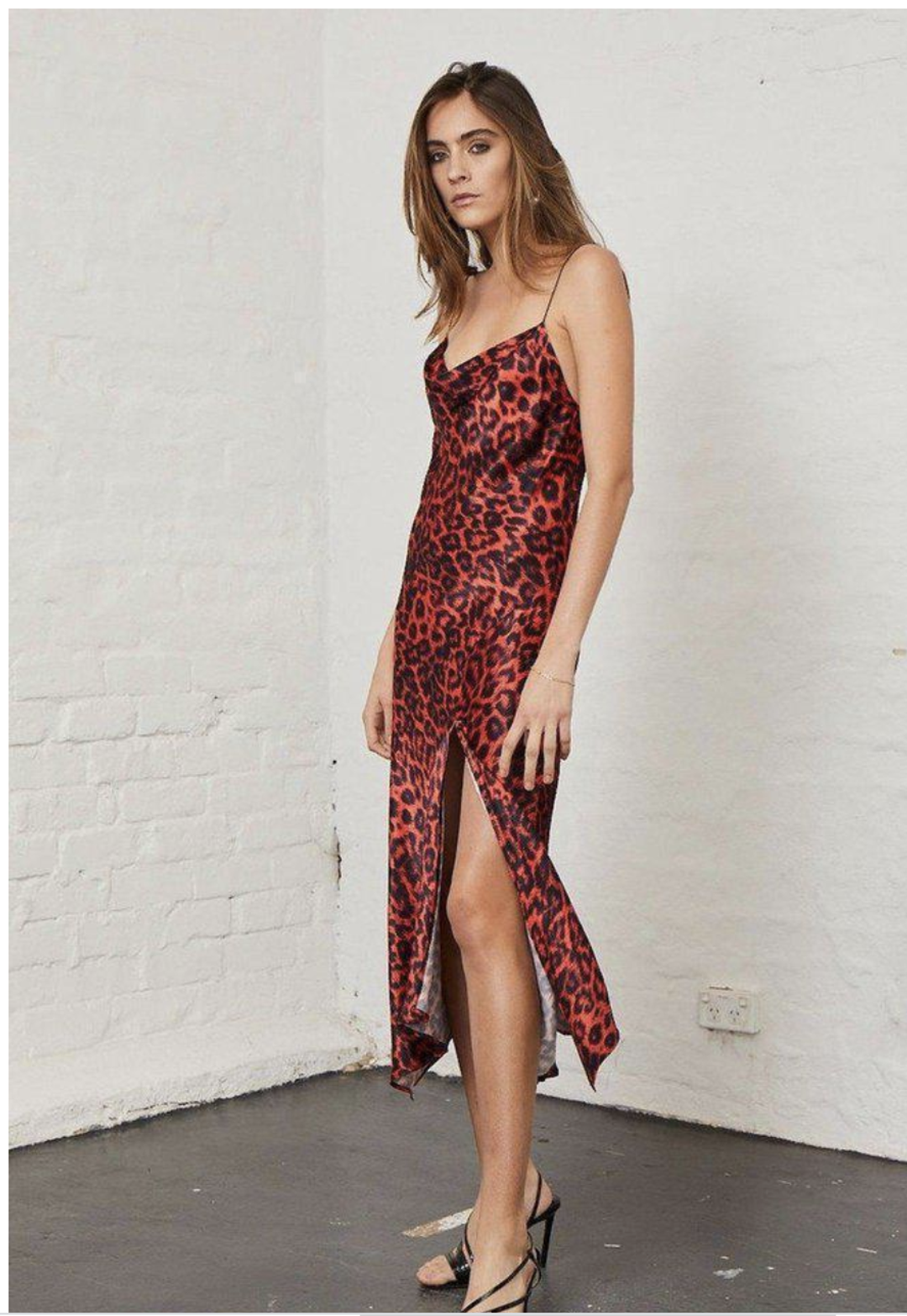 Bec & Bridge Shes A Manic Midi Dress for rent on The Volte - main image