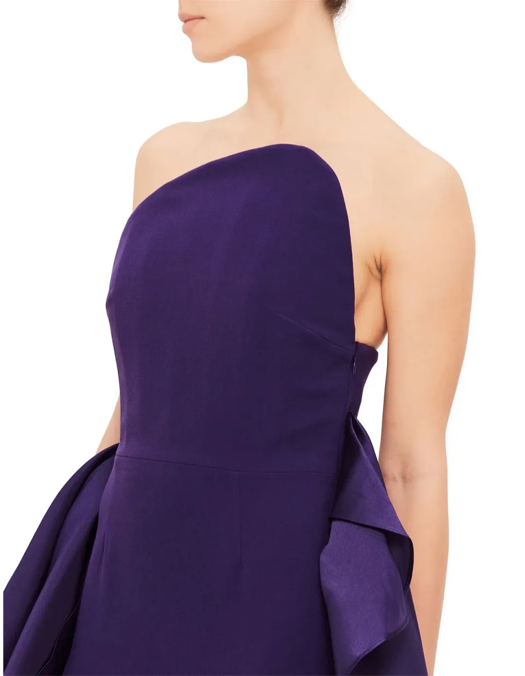 Solace London Nala Midi Dress Purple Size Au 10 for rent on The Volte - main image
